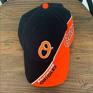 Baltimore Orioles Black and Orange Cap